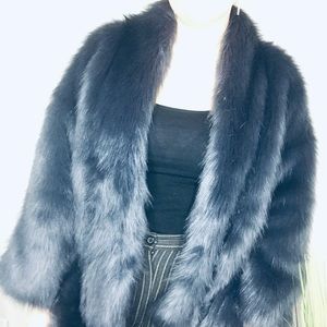 Eva Mendes fur coat